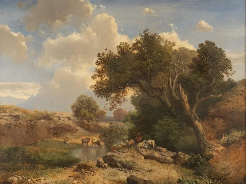 1811-Max Zimmermann - Paesaggio olandese